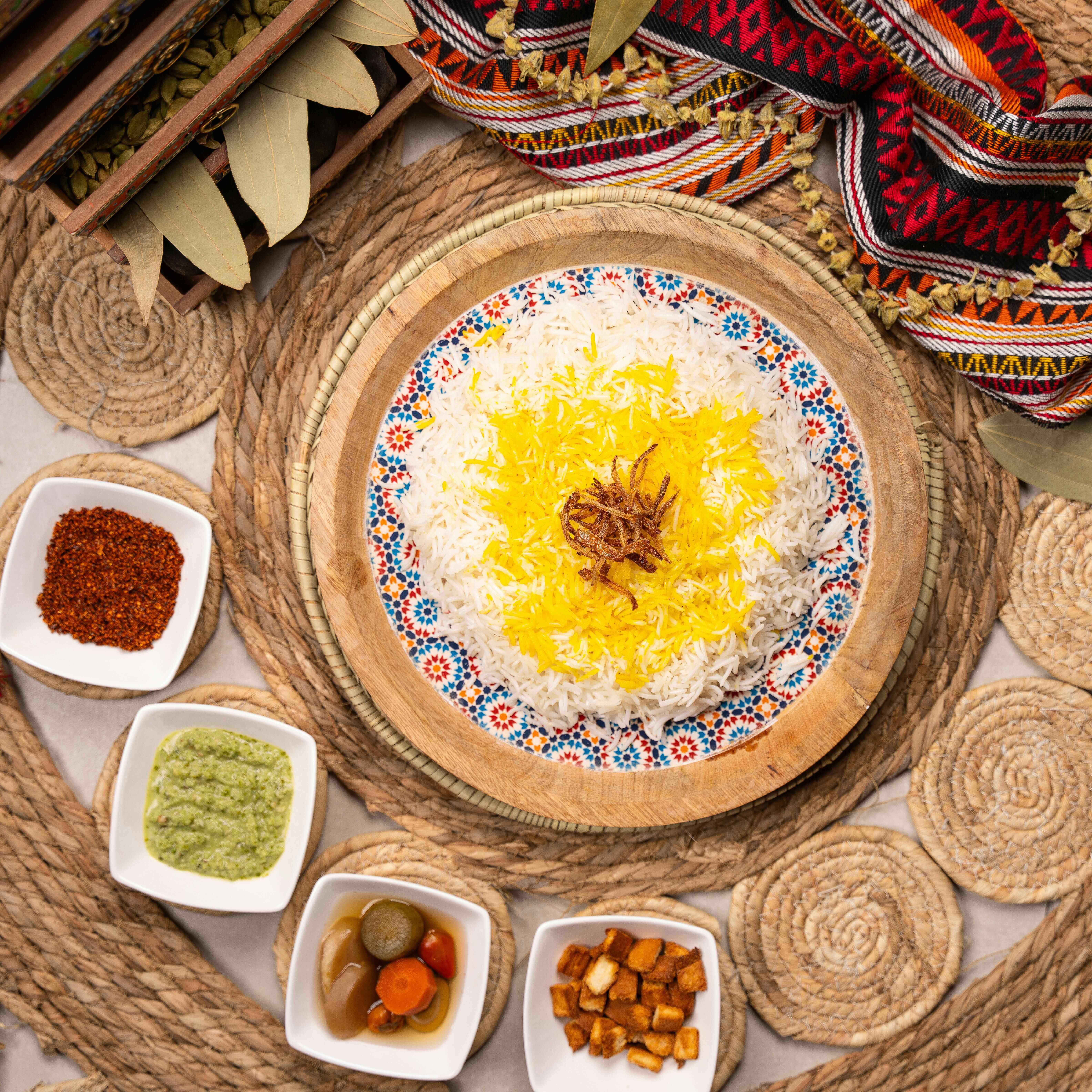 Saffron enhanced presentation